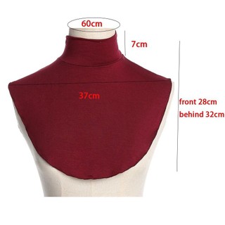 JOYFULLIFE Cổ Giả Unisex Khăn Quấn Modal Cổ Rùa