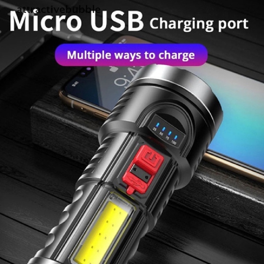Đèn Pin Sạc USB Siêu Sáng Dùng Cho Các Hoạt Động Ngoài Trời | Shopee ...