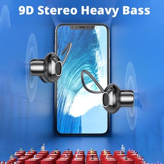 Bộ Tai Nghe Nhét Tai Không Dây Bluetooth 5.2 100 Giờ Có Nam Châm & Mic