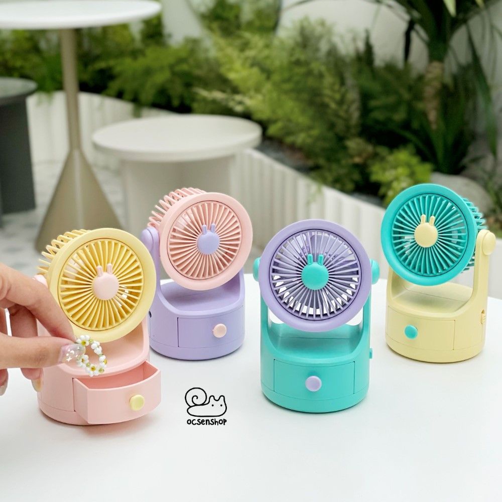 Quạt USB có ngăn kéo