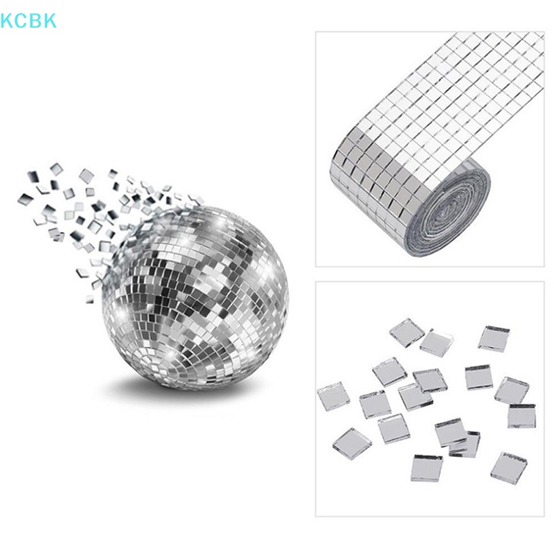Nhãn dán tường gương vuông Acrylic DIY