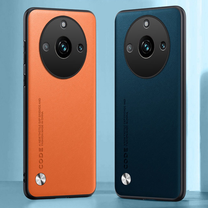 Dành Cho Realme 11 Pro / 11 Pro + 5G Họa Tiết Da Thời Trang Ốp điện thoại Bảo Vệ Khung TPU Mềm