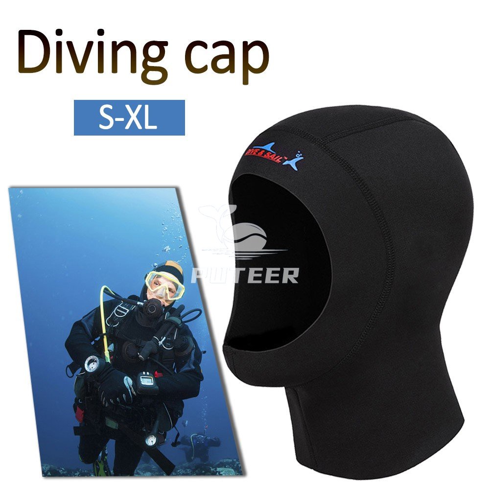 Mũ lặn neoprene 3mm cho lặn biển và freediving - size S đến XL