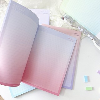 Tập giấy take note B5 GRADIENT 100 trang, giấy dày, không lem