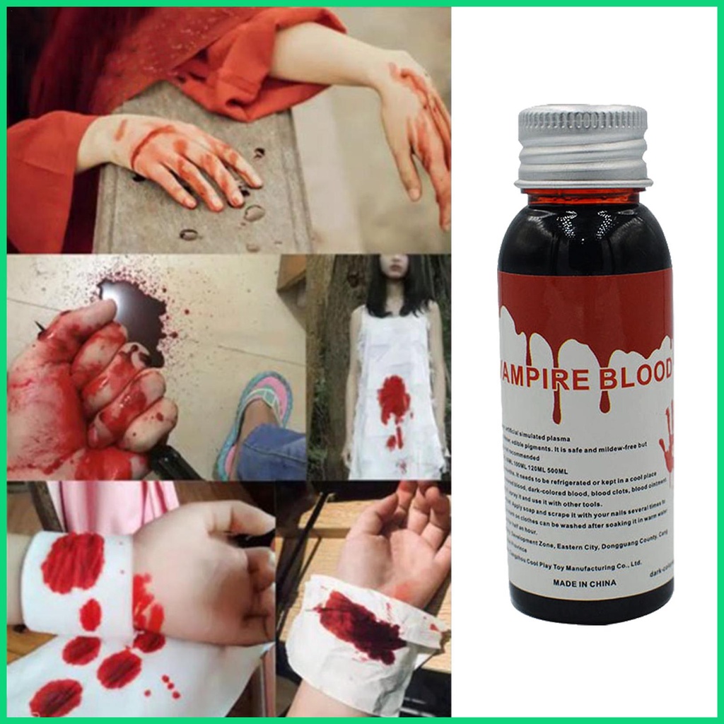 Dung Dịch Máu Giả 30 / 60ml Hóa Trang Halloween