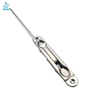 201 Thép không gỉ An Ninh Cửa Đòn Bẩy Hành Động Xả Bu Lông Chốt Trượt Bu Lông Khóa Satin Niken Chải