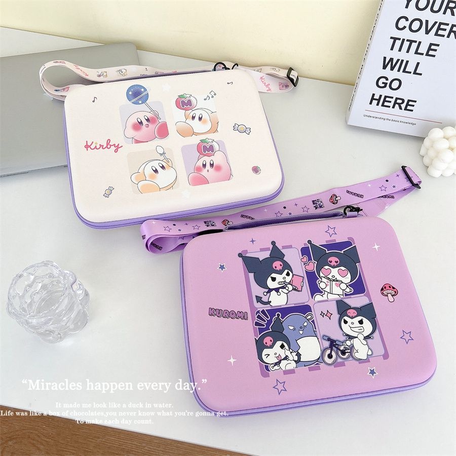 Túi Đựng Máy Tính Bảng In Hình Kuromi Patrick Star 9-13 Inch Dễ Thương Cho iPad 9th / 10.5 "11" iPad Pro / 10.5 "