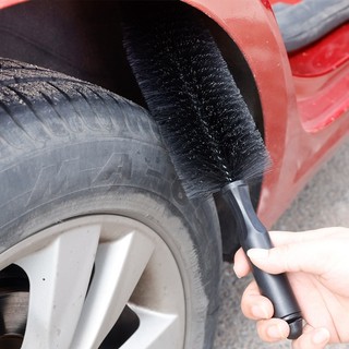 Bàn Chải Nylon Đầu Nhọn Màu Đen Thông Dụng Vệ Sinh Lốp Xe Hơi / Xe Máy