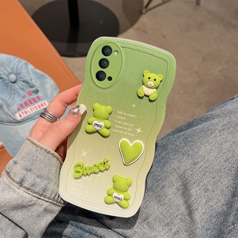 ốp lưng OPPO Reno 4 OPPO Reno 5 Ốp Điện Thoại tpu Mềm Họa Tiết Hoạt Hình 3D Cho OPPO Reno 4 OPPO Reno5 OPPO Reno6 Reno 4 4G MMX