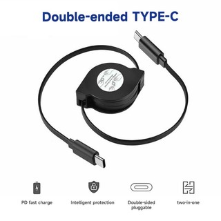 Dusur Dây Cáp Sạc Nhanh pd 60w usb c Sang usb c Cho notebook Với Công Tắc Điện Thoại