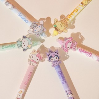 MEOWU Viết Bút Bi Mực Nước Màu Xanh Melody Cinnaromoll Sanrio Magic Dễ Thương