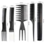 FAVORITEGOODS Bộ 10 Lược Tạo Kiểu Tóc, Lược Chải Tóc Salon Chăm Sóc Tóc, Thợ Cắt Tóc Đen Bàn Chải Làm Tóc Chuyên Nghiệp Nữ