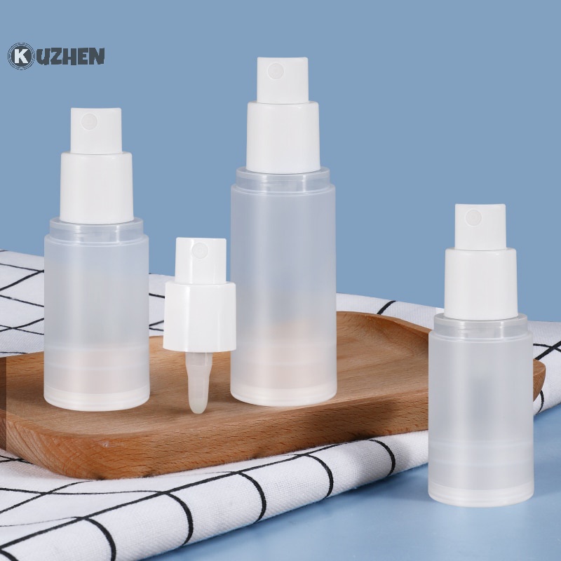 Kuzhen chai mỹ phẩm chân không di động có thể bơm lại được bơm mỏ vịt sương mù mịn chai kem dưỡng da hộp đựng kem du lịch hot
