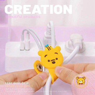 1 Dụng Cụ Quấn Dây Cáp Bằng Silicone Hình Trái Cây