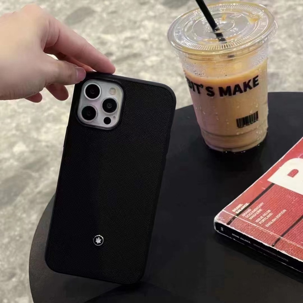 Ốp Lưng Cho iPhone 16 15 14 PRO MAX 13 12 Pro Max 11 Pro Max X XS Max XR 7 8 14 15 16 PLUS Vỏ Điện Thoại Da PU Cổ Điển Thời Trang Thiết Kế Đơn Giản Vỏ Bảo Vệ Chống Sốc