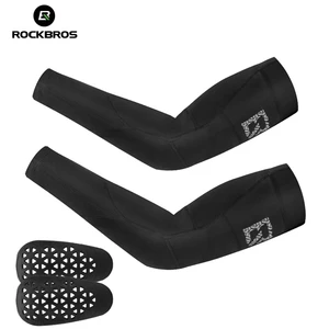 Rockbros Đệm Bảo Vệ Đầu Gối / Khuỷu Tay Bằng Da PU Dày Dặn Thoáng Khí