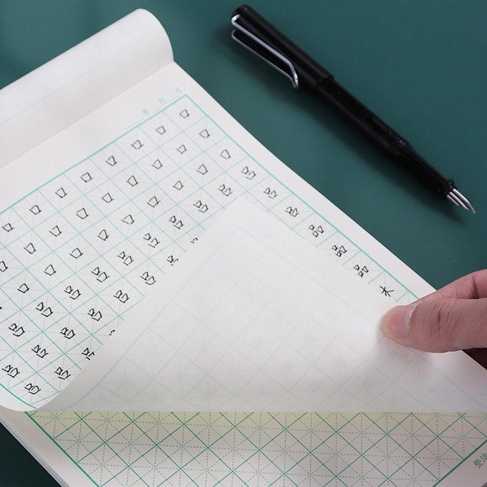 DELMER Thư Pháp Copybook Thực Hành Lưới Lưới Đào Tạo Hàng Ngày Học Sinh Mầm Non Người Lớn Copybook