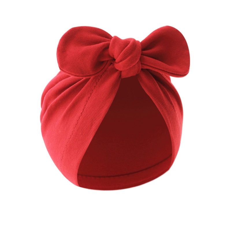 Innlike1 Mũ Trẻ Sơ Sinh Mũ Đầu Lâu Cho Bé Chống Gió Headwrap 0-6-12M Mũ Đội Đầu Unisex Sơ Sinh
