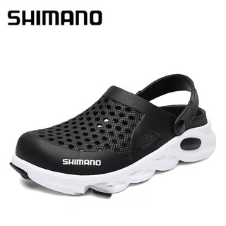 Shimano Câu Cá Mới Unisex Mùa Hè Xăng đan Ngoài Trời Cho Nam Thời Trang Đế Dày Dép Có Lỗ Cho Nữ Đi Biển Xăng đan Eva