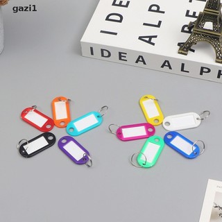 Set 1 / 50 Thẻ Ghi Tên ID Gắn Móc Khóa Hành Lý Nhiều Màu Sắc