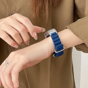 Dây Đeo Cho Xiaomi Mi band 9 8 7 6 5 4 3 Vòng Tay Thông Minh Thể Thao Thay Thế Cổ Tay Silicon Mềm Đại Dương Dây Đeo Cho Mi band 5 6 7 8 Dây Đeo Tay