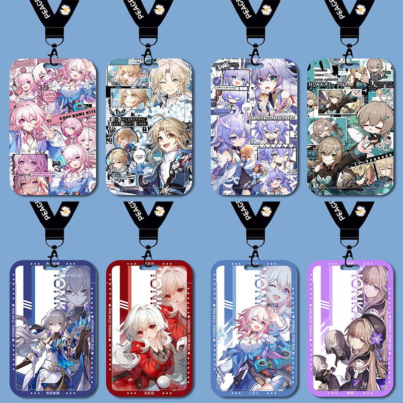 Honkai: Star Rail Bronya/Seele Student Card Holder Campus Card Water ...