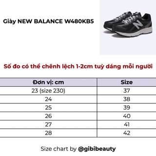 Giày NEW BALANCE W480KB5