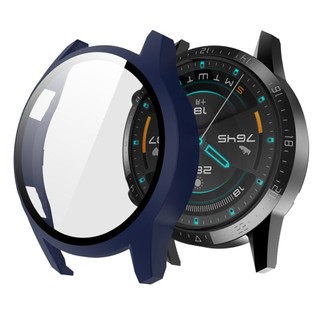 Vỏ Bảo Vệ Bằng PC Mặt Nhám Kèm Kính Cường Lực Cho Đồng Hồ Huawei Watch GT 3 2 Case 46mm 42mm GT2