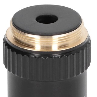 195 Ống kính mục tiêu màu đen Achromatic 100X Giao diện mục tiêu công suất cao dầu