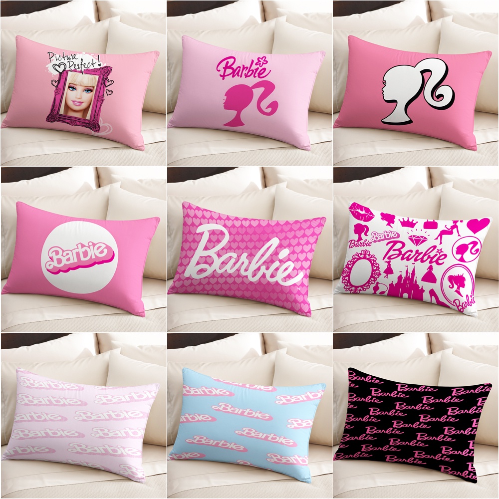 Vỏ Gối Polyester Hình Chữ Nhật In Họa Tiết Trang Trí Nhà Cửa (Không Kèm Lõi)