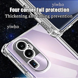 Ốp Điện Thoại TPU Trong Suốt Chống Sốc Cho OPPO Reno 10 Pro Reno 8T 4G 8T 8Z 8 10 Pro + 7Z 7 Pro 5G 6 6Z 5F 5Z 5 Lite