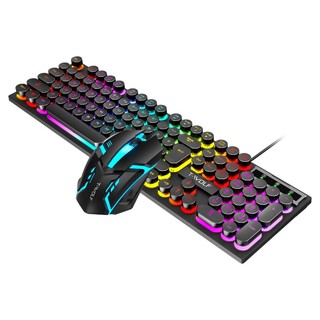 Bộ Bàn Phím Cơ Chơi Game tf270 Màu Dạ Quang Cho gaming Lff0905