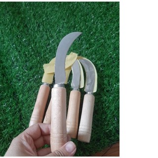Dao cắt chuối, dao gọt thơm, dụng cụ gọt hoa quả trái cây, bổ cau lưỡi cong, dao ra nải chuối đa năng GD706-Gotmia