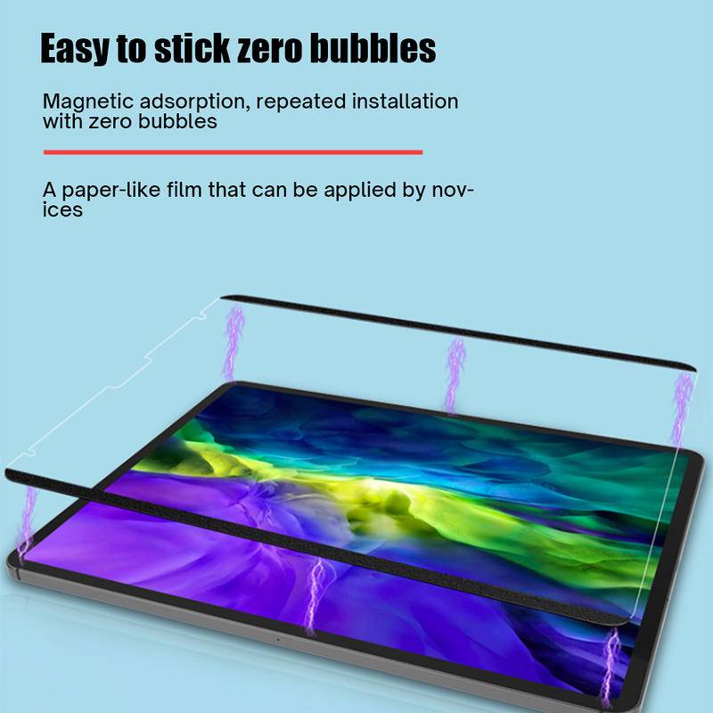 Dành Cho Huawei MatePad Pro M6 10.4 10.8 11 12.6 inch 2021 2022 Phim Bảo Vệ Màn Hình Giấy Từ Tính Có Thể Tháo Rời Cho Huawei Honor Tablet Pad V6 V7 V8 8 Pro 10.4 11 12 12.1