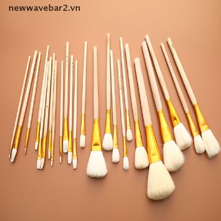 Set 12 Cọ Vẽ Màu Nước / Tô Màu Cao Cấp
