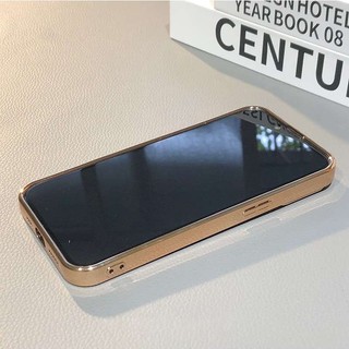 Ốp sạc không dây từ tính thời trang cho iPhone 13 12 11 Pro Max 14 Vỏ bảo vệ ống kính silicon mạ trong suốt sang trọng