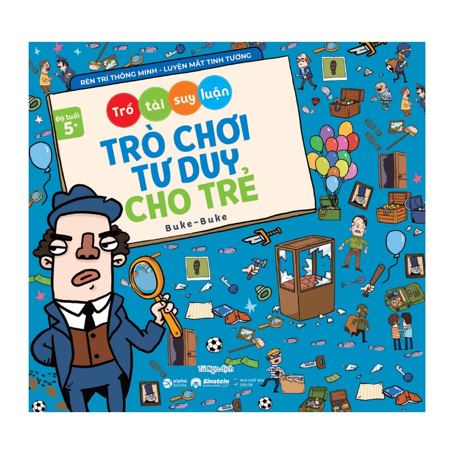 Ảnh Sách Bộ: Trò Chơi Tư Duy Cho Trẻ - Buke Buke (Combo/ Tùy Chọn Lẻ) 2