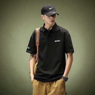 Áo polo Tay Ngắn Màu Trơn Phong Cách Thời Trang Nhật Bản Cho Nam Giới