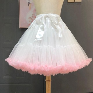 SMILE Vintage Petticoat Nữ Cosplay Gothic Không Xương Váy