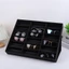 JUIC 18 Lưới Kính Khay Da Kính Giá Đỡ Bảo Quản Kính Mắt Hộp Sắp Xếp