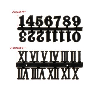 Cli DIY Tiếng Ả Rập Số La Mã Số Đồng Hồ Treo Tường Có Thể Tháo Rời Nghệ Thuật Decal Dán Đồng Hồ Kỹ Thuật Số Kim Tay Đồng Hồ Accesso