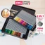 Bút chì màu nước cao cấp Deli - Kèm cọ, hộp thép - 24/36/48 màu