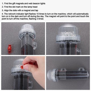 ARTISANU Mark - Vị trí đèn flash thuyền nổi, đèn cảnh báo và tín hiệu