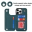 Ví Sang Trọng Khe Cắm Thẻ Bao Da Cho iPhone 17 Pro MAX 16 Plus Từ PU Flip Holder Vỏ Silicon Chống Sốc 15 Pro MAX 17 Air