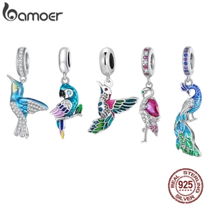 Bamoer Mặt Dây Chuyền Hình Chim bạc 925 Thời Trang Cho Nữ