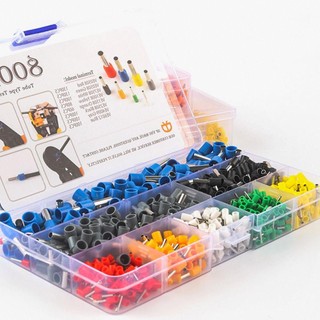 NOTE1 300 / 400 / 700 CÁI Thiết bị đầu cuối uốn Bộ kết hợp bền bỉ E4012 E2512 E1510 Máy hủy diệt cách nhiệt