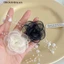 Vòng Cổ Choker Họa Tiết Hoa Đính Ngọc Trai Trắng Đen Lãng Mạn Thời Trang Mùa Hè Cho Nữ VN