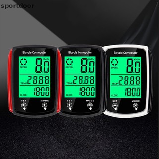 Đồng hồ tốc độ [sportoutdoor] và Đồng hồ tốc độ có dây chống nước với màn hình LCD [out]