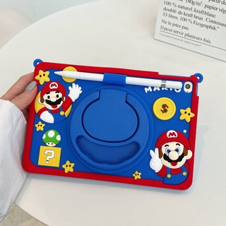 Ốp lưng họa tiết Super Mario Tương thích với Mini 1 2 3 4 5 6 IPad 5 6 7 8 9 10 Air11 Air13 Air1 Air2 Air3 Air4 Air5 10.9 "Pro9.7 Pro10.5 IPad10.2" Pro11 Pro13 M2 M4 Dây buộc
