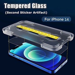 Ứng dụng màng phụ trợ tự động tiện lợiHDTempered Glass Tương thích cho iPhone 17ProMax 17Air 16 15 14 13 12 11 XsMax Toàn màn hình Tự động lắp đặt bảo vệ để